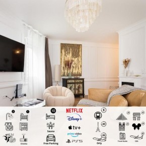 Suite de Luxe à 10 min de Paris - Sauna, Cinéma